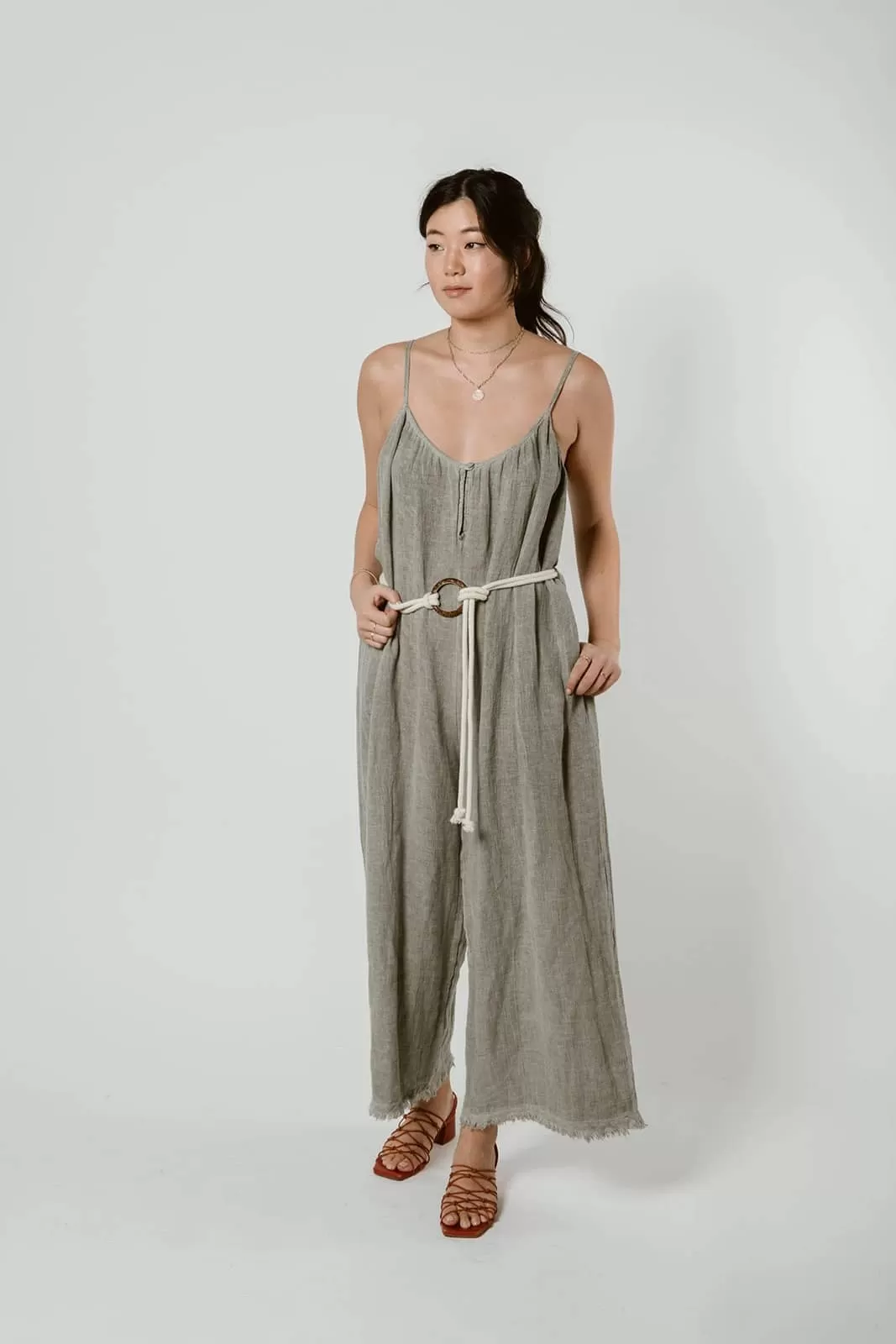 Tatiana Linen Jumpsuit