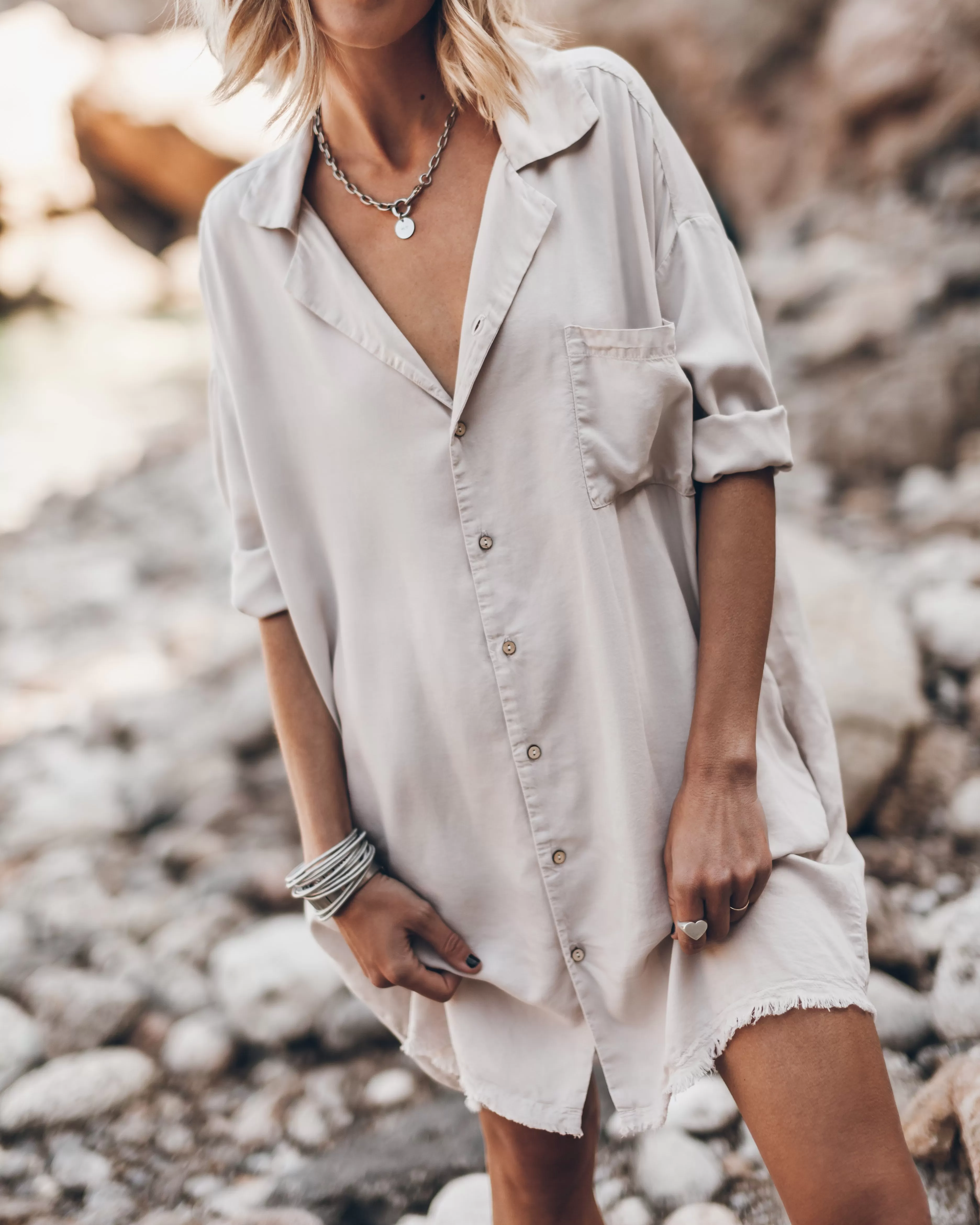 The Light Shirt Dress