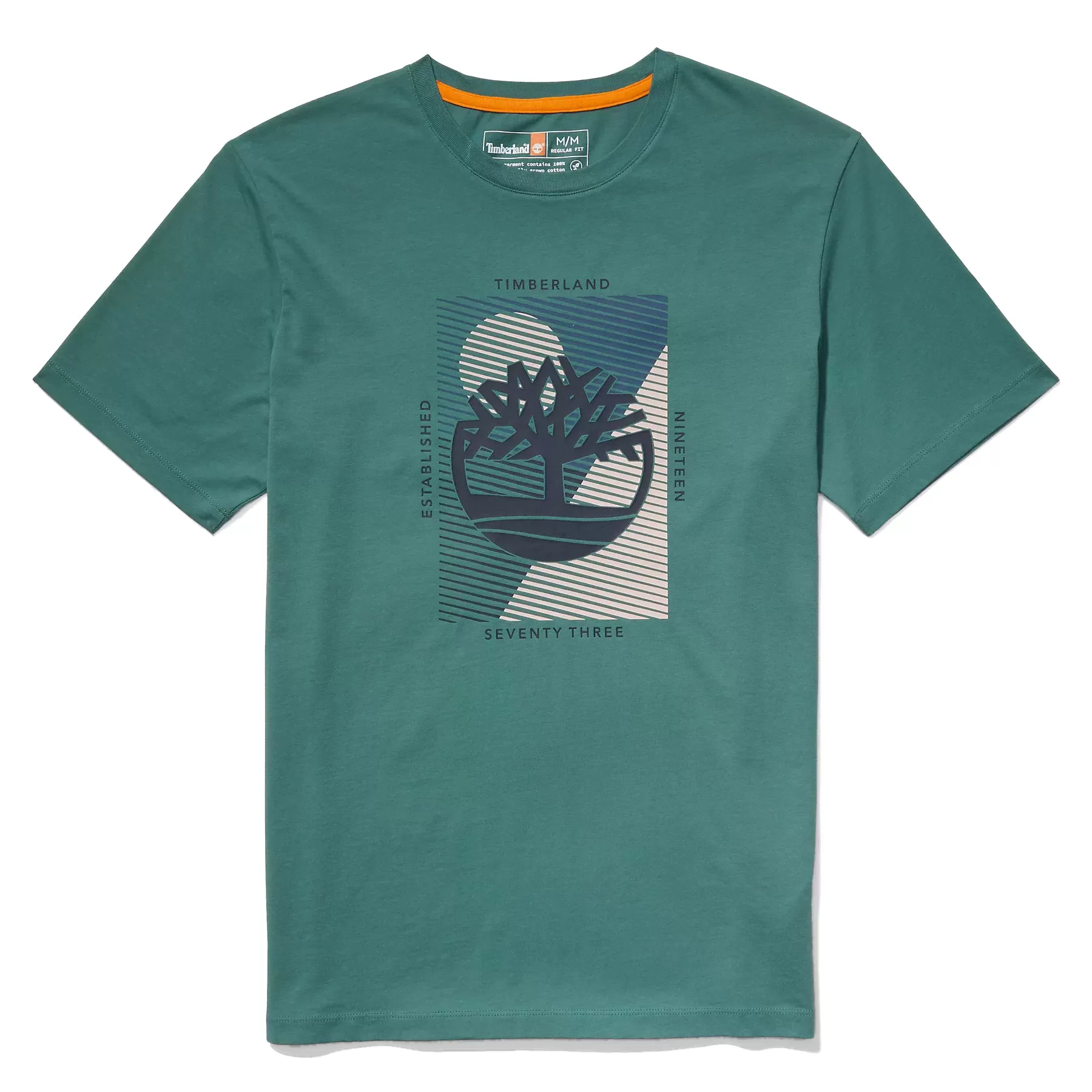 Timberland Mens Tree Logo T-Shirt - Short Sleeved