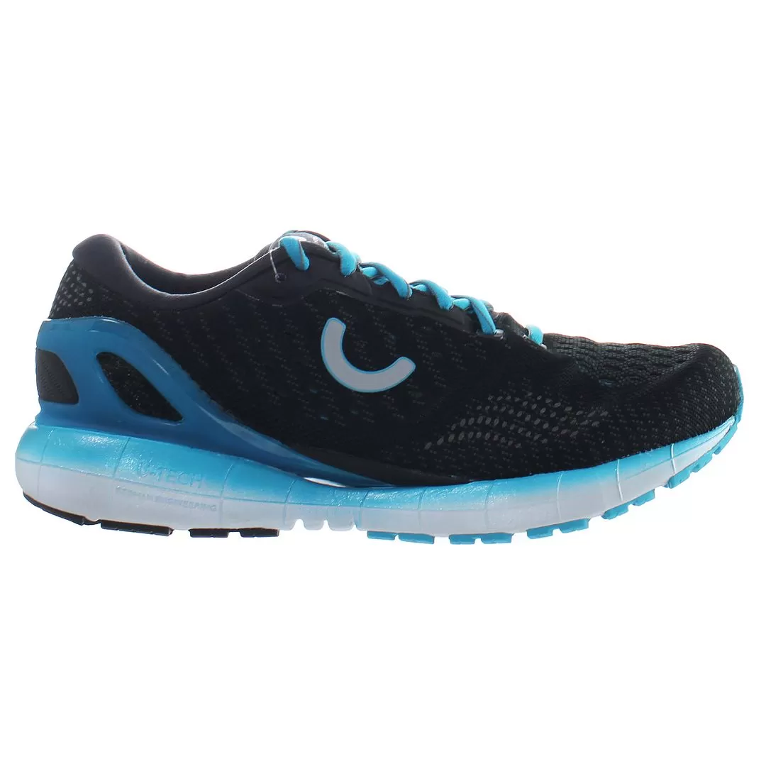 True Motion U-TECH Aion Black Womens Running Trainers