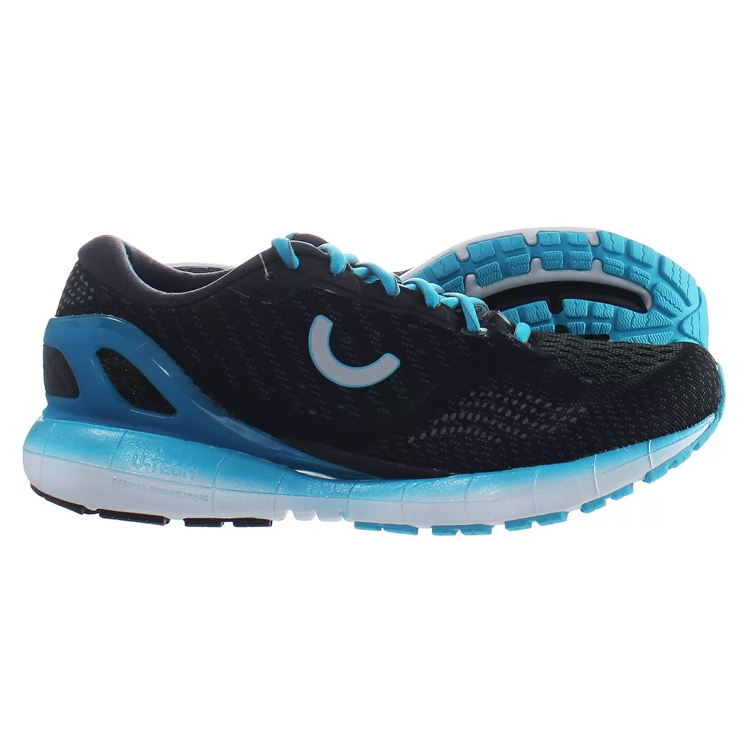 True Motion U-TECH Aion Black Womens Running Trainers