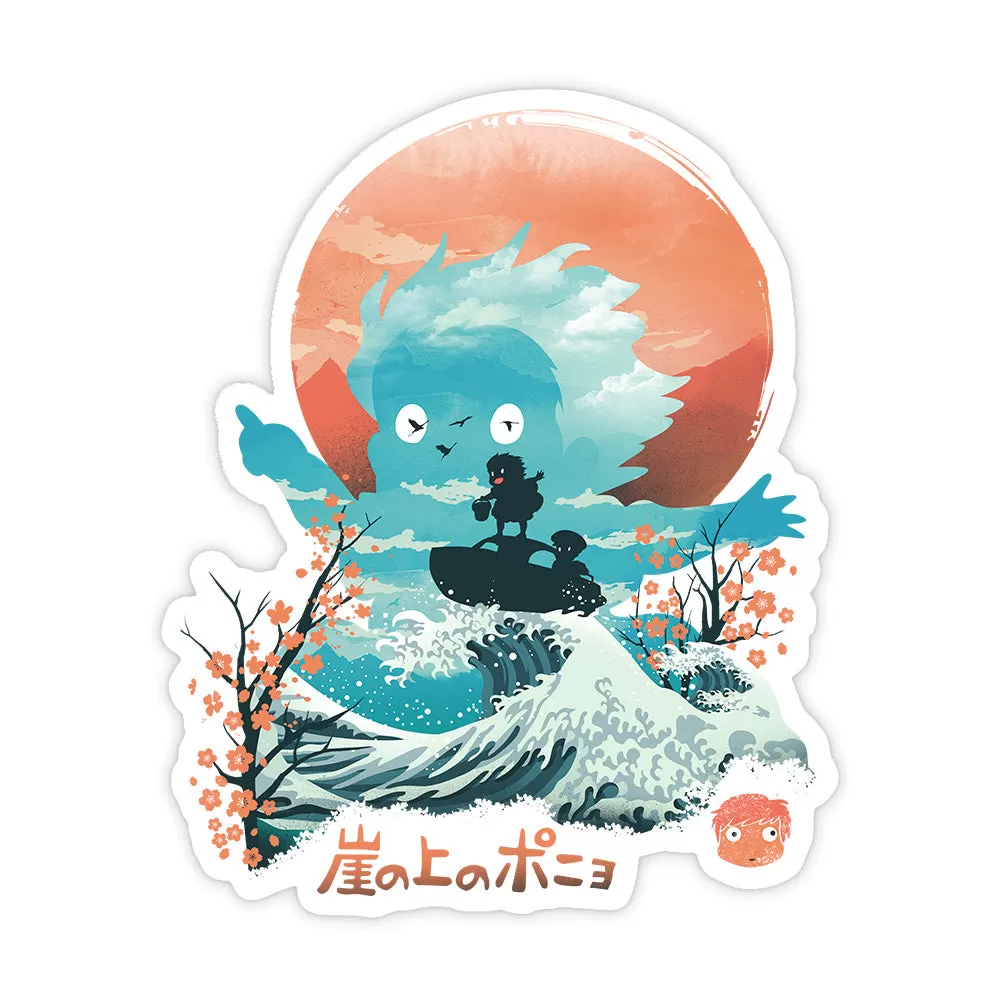 Ukiyo Goldfish Sticker