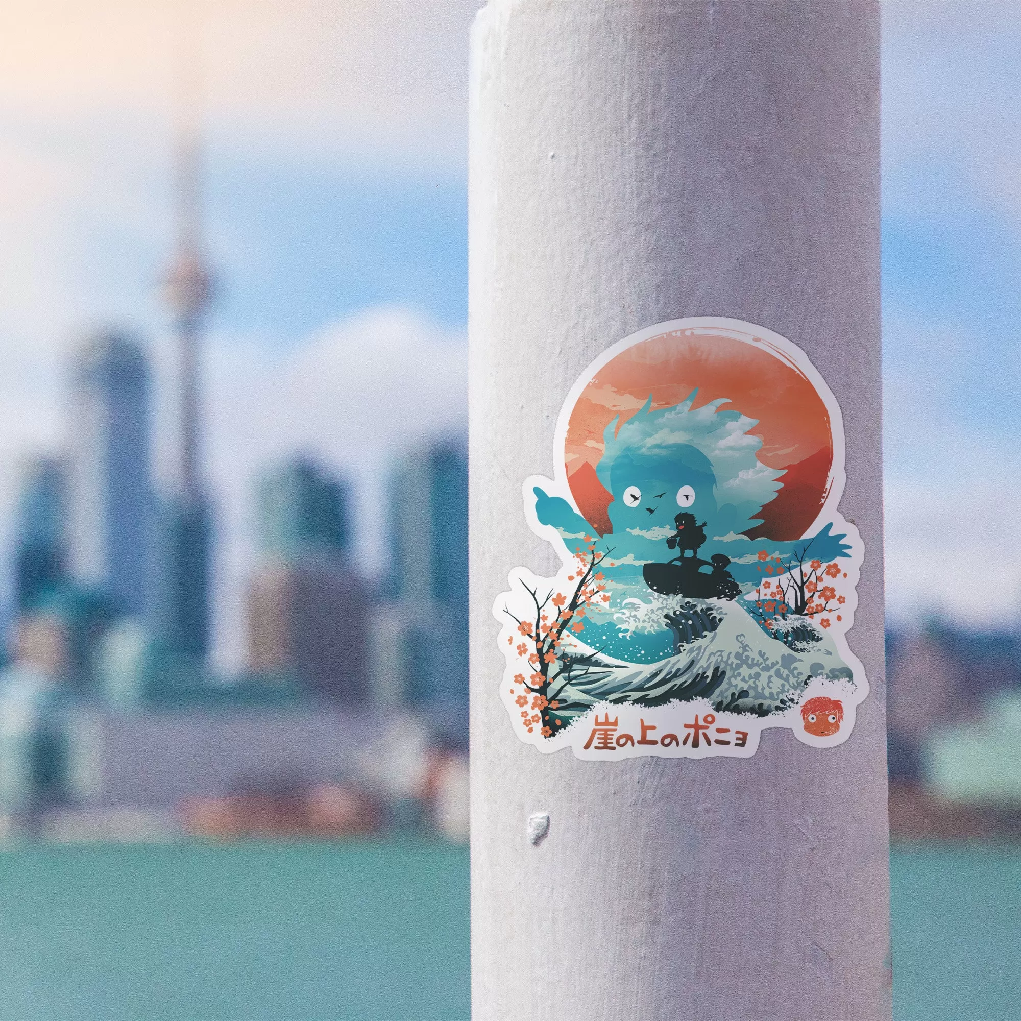 Ukiyo Goldfish Sticker