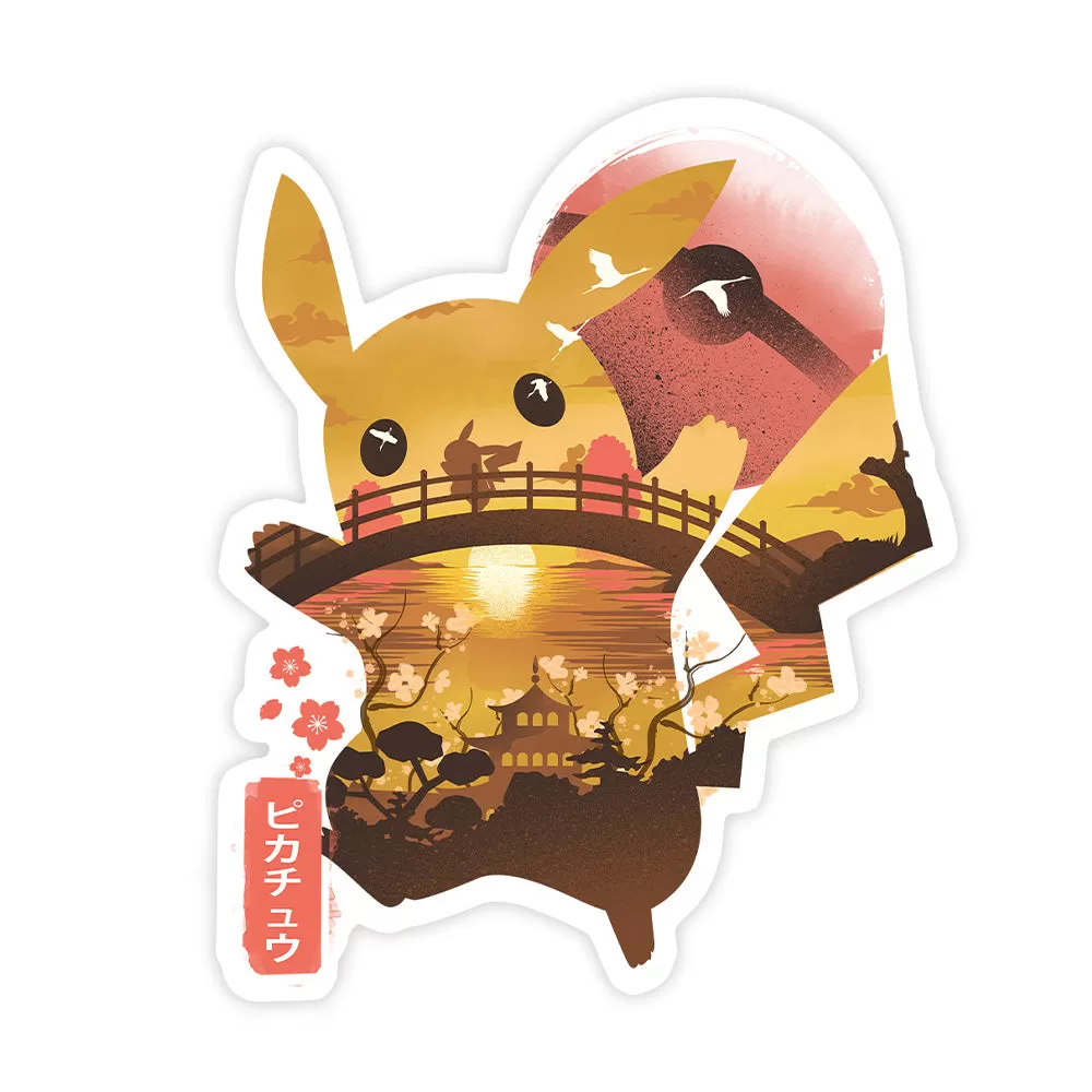 Ukiyo Pika Sticker