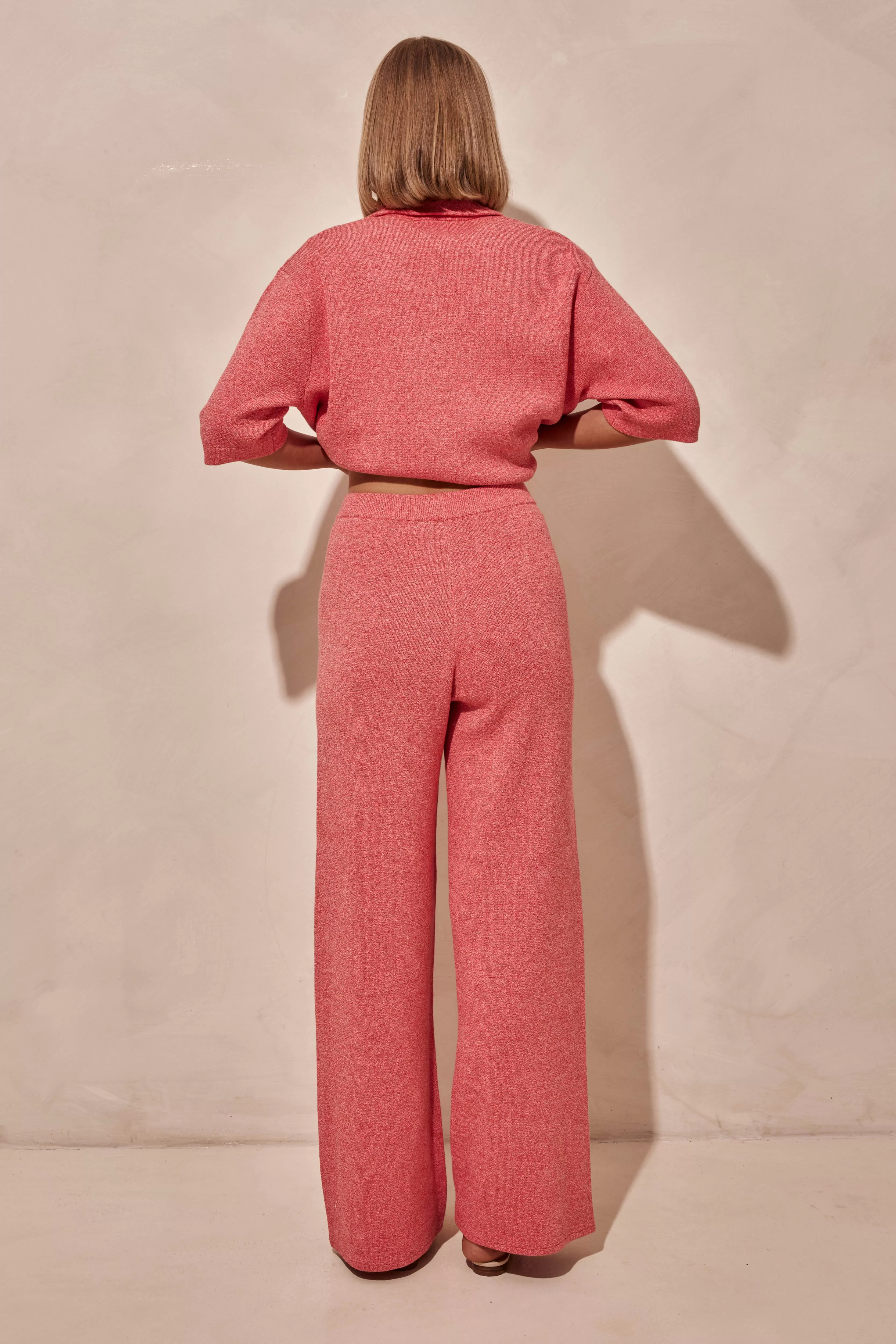 Viola Knit Pant (Pink)