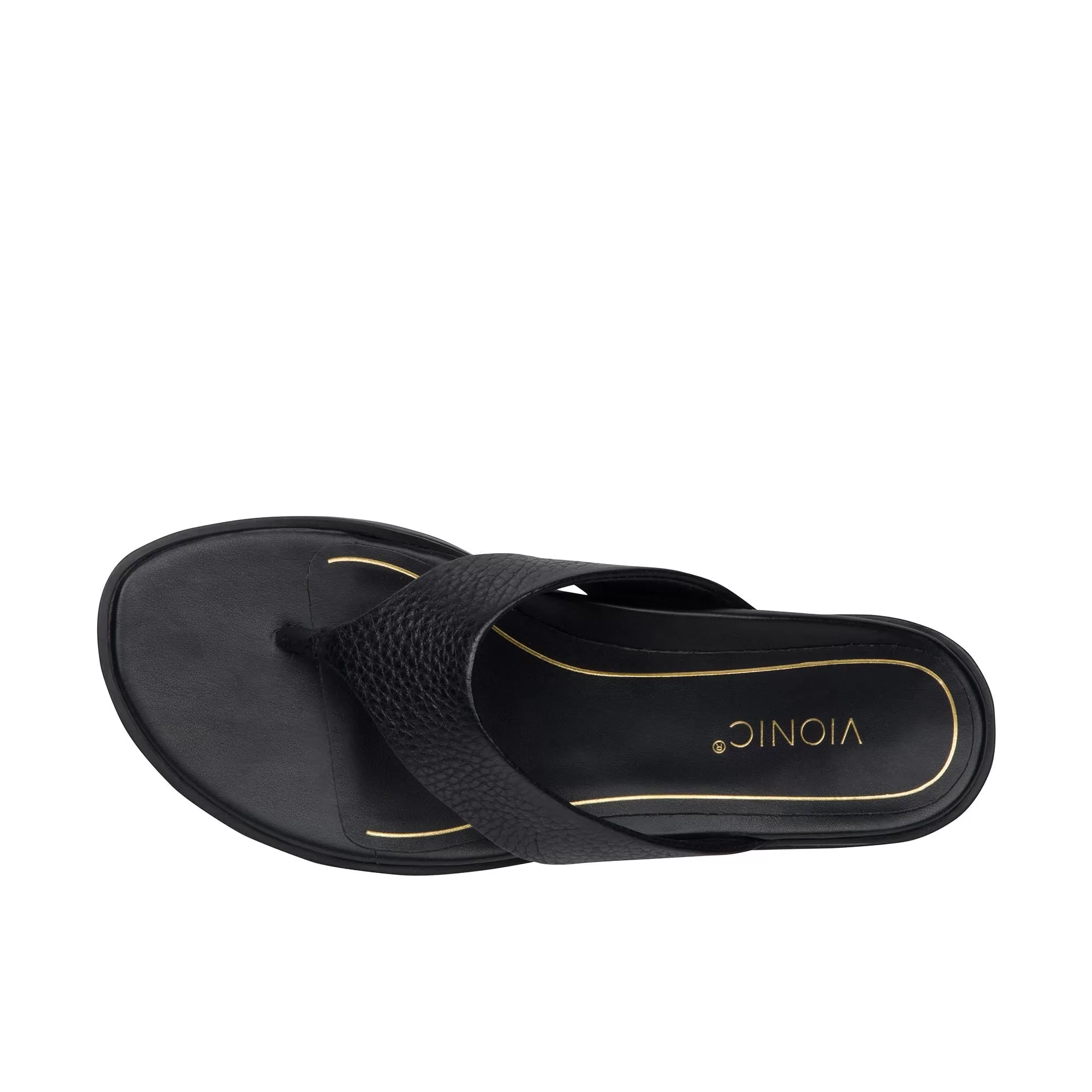 Vionic Womens Agave Sandal Black