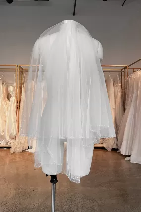 Wedding Veil Crystal H56