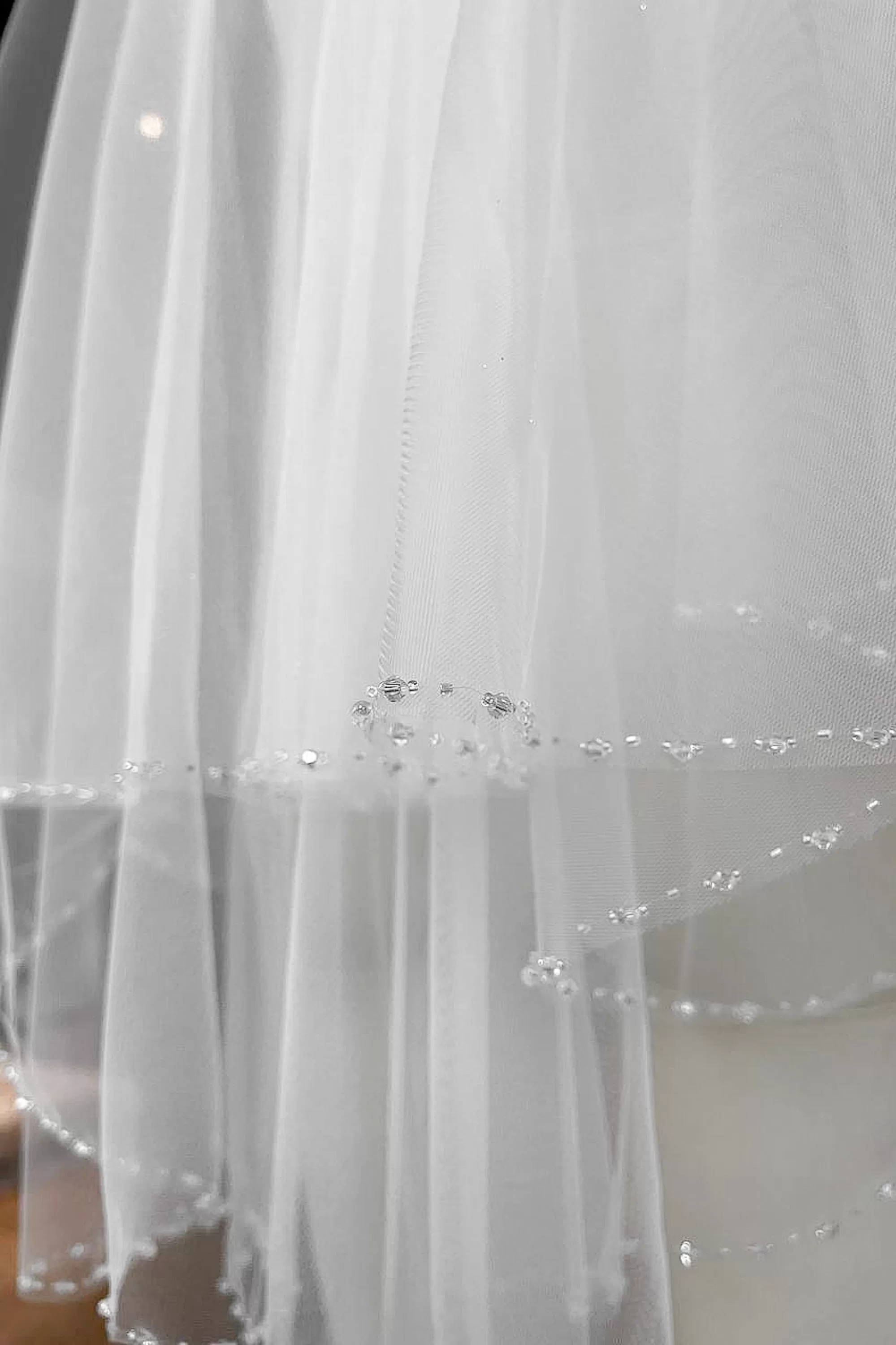 Wedding Veil Crystal H56