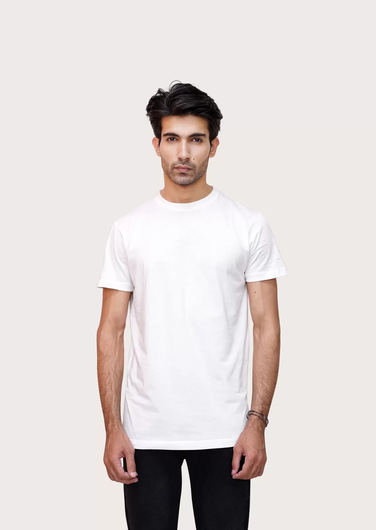 White Basic T-shirt