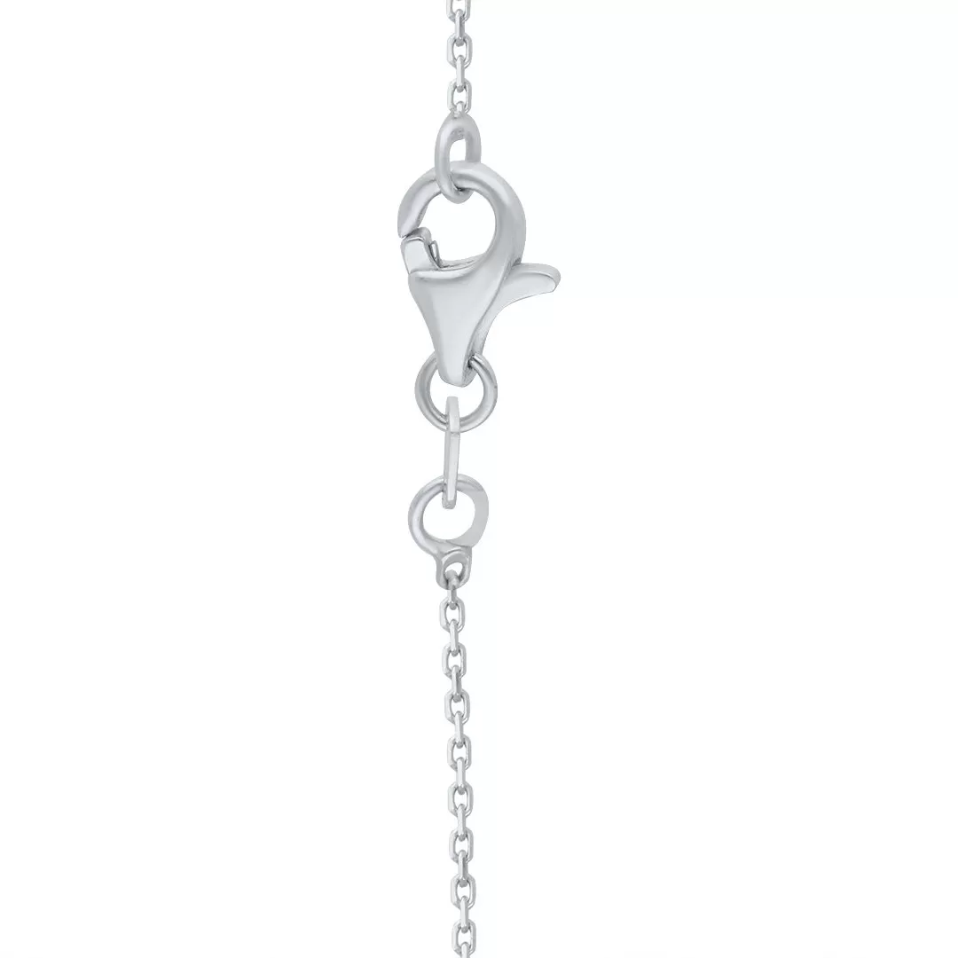 White Gold Diamond Eternal Necklace