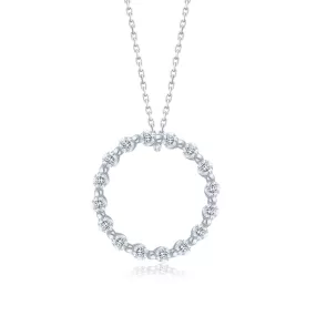 White Gold Diamond Eternal Necklace