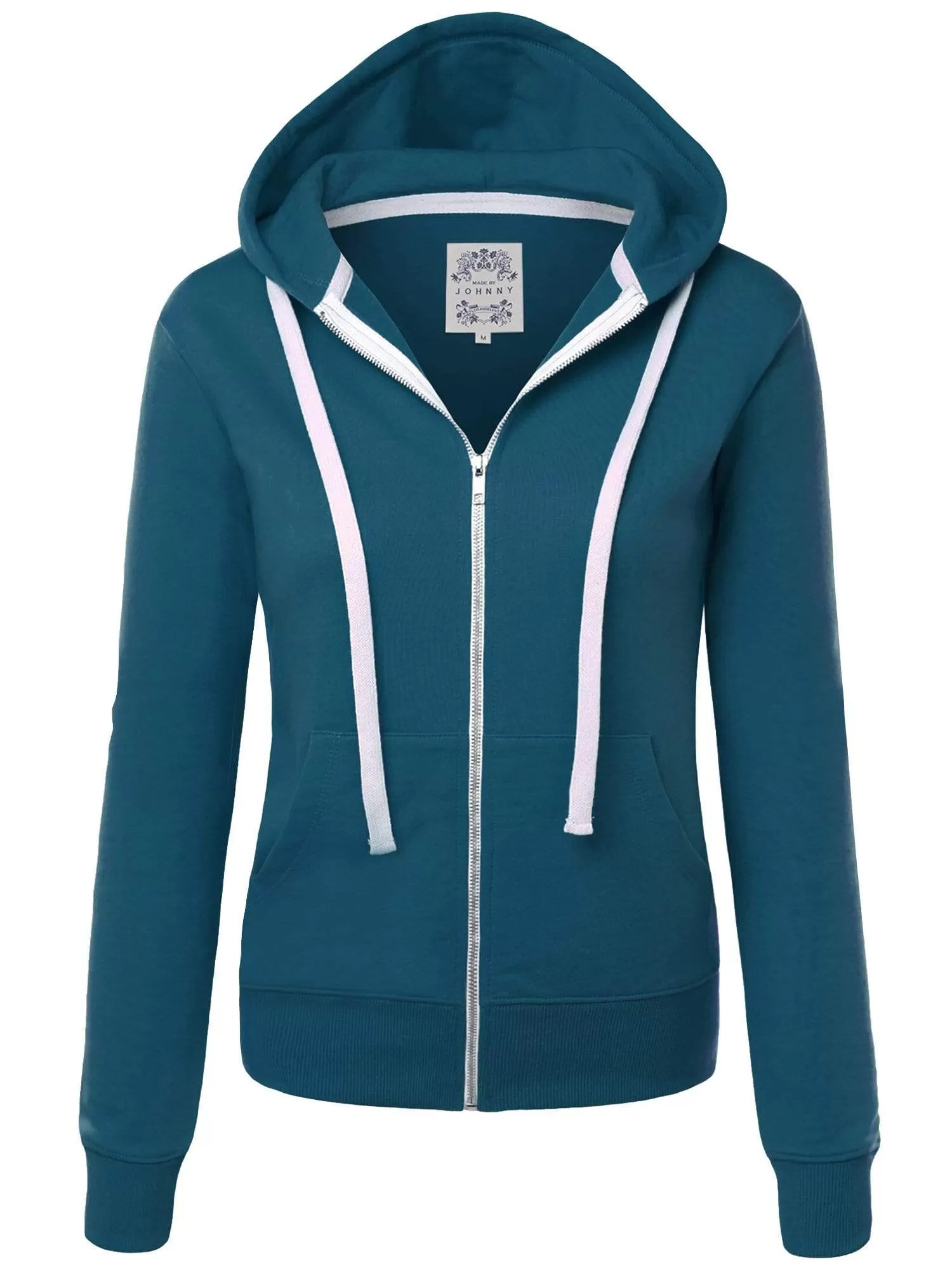 Women's Active Casual Zip-up Hoodie Long Sleeve Lightweight Sweatshirt