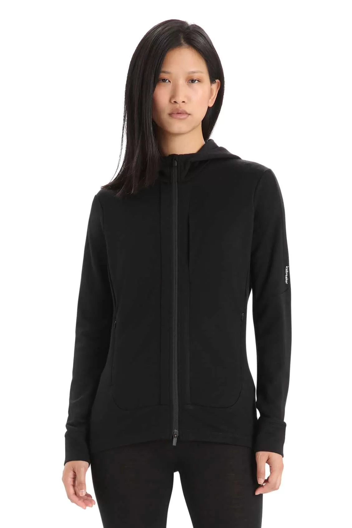 Womens Quantum III LS Zip Hoodie