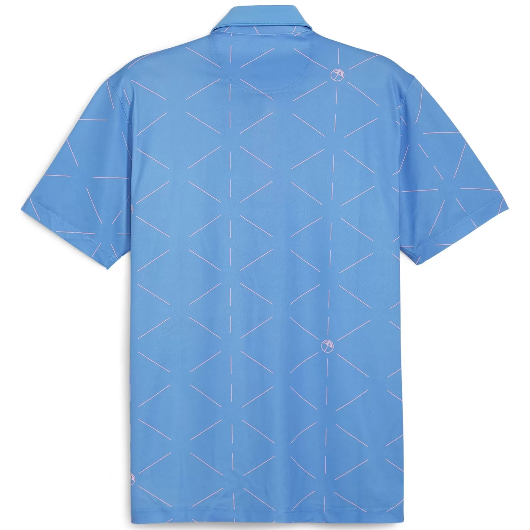 x AP Geo Print Polo Blue Skies - SS24